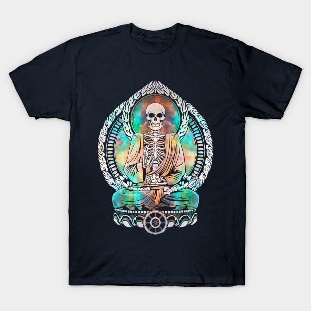 Galactic Starving Buddha T-Shirt by GAz